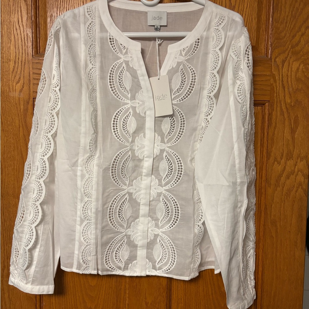 New Beautiful Johnny Was Blouse, Size XL